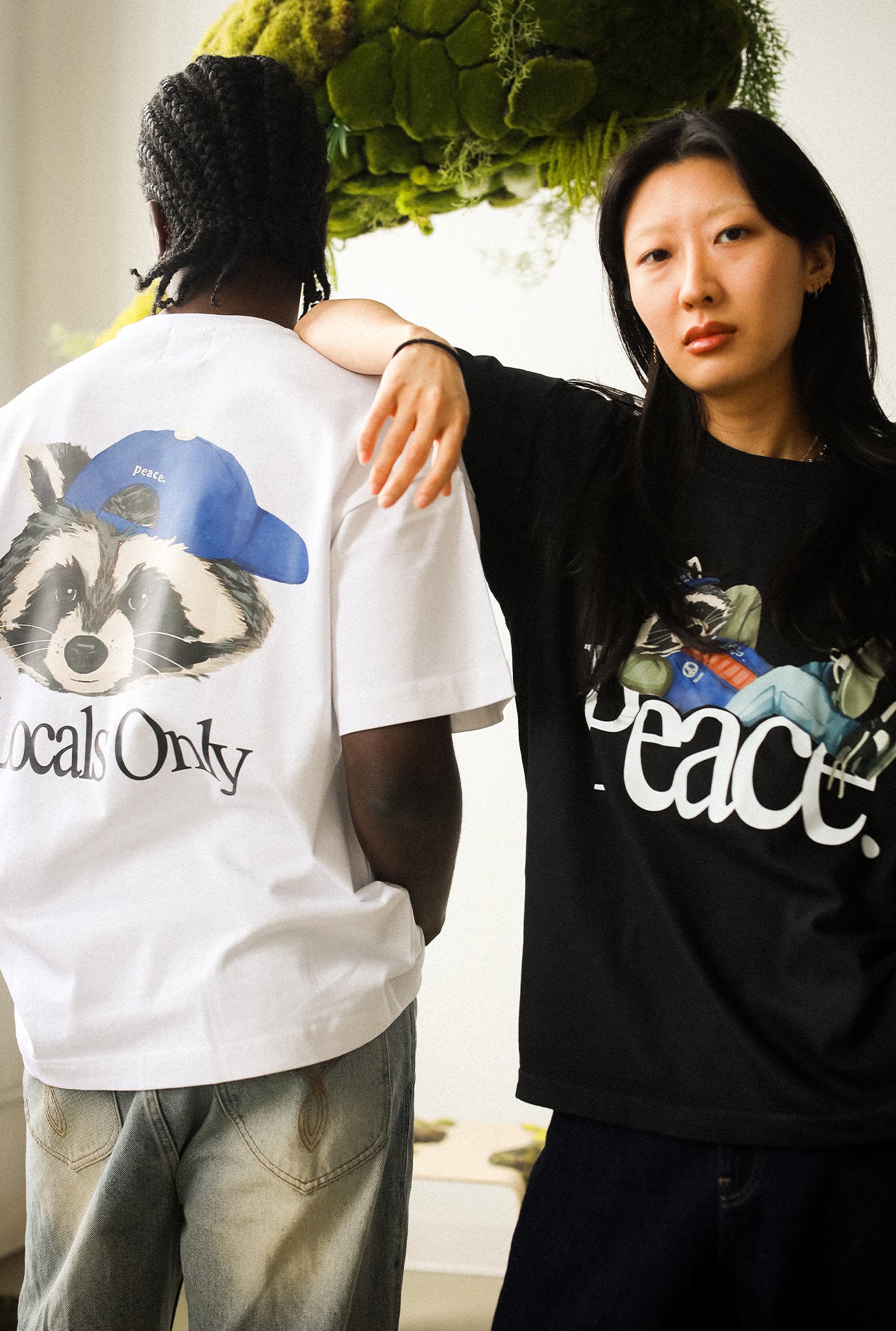 T-shirt Trash Teddy Summer Vacation : T-shirt épais réservé aux locaux - Blanc