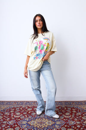 P/C x Barney Better Together Schweres T-Shirt - Elfenbein