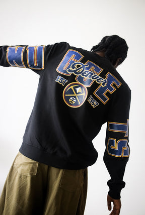 Denver Nuggets Spirit Crewneck - Black