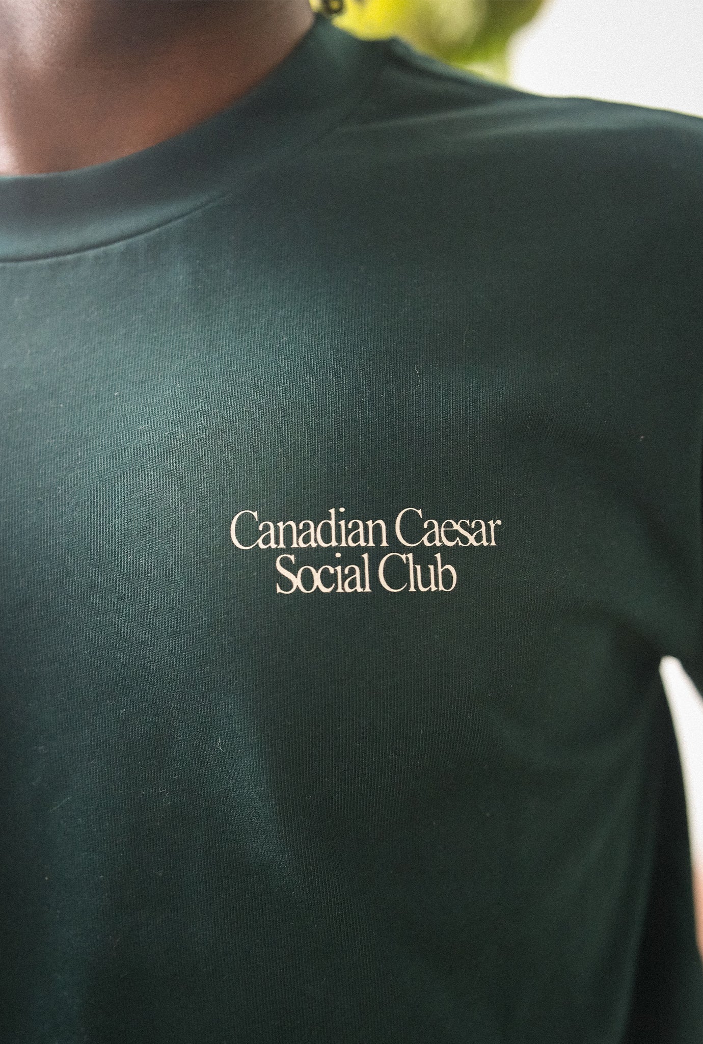 Backyard Canadian Ceasar Club Heavyweight T-Shirt - Forest Green