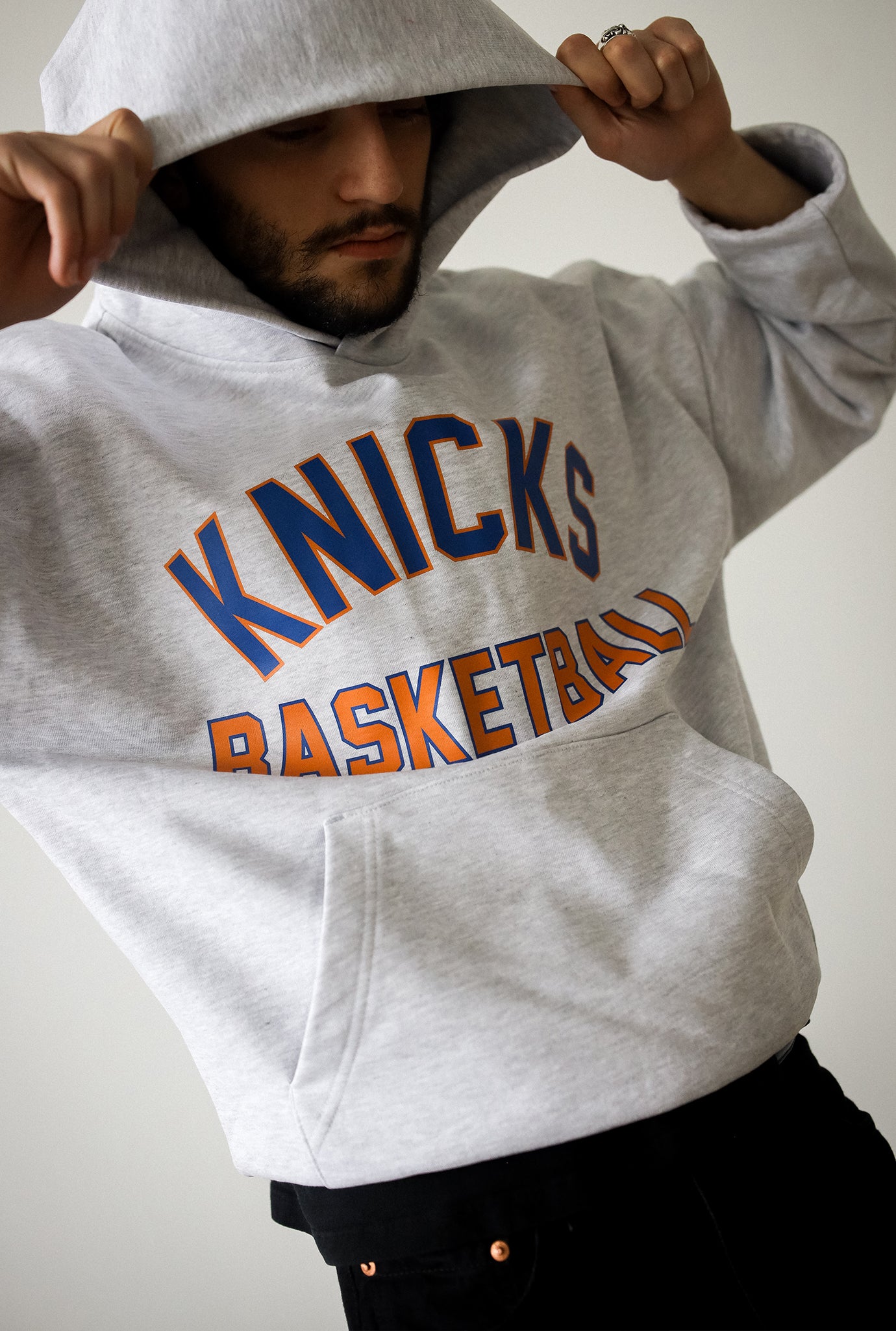 New York Knicks SuperHeavy™️ Hoodie - Ash