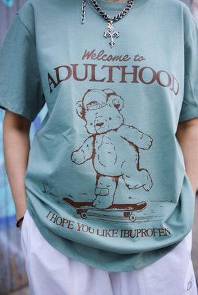 Adulthood T-Shirt - Eucalyptus