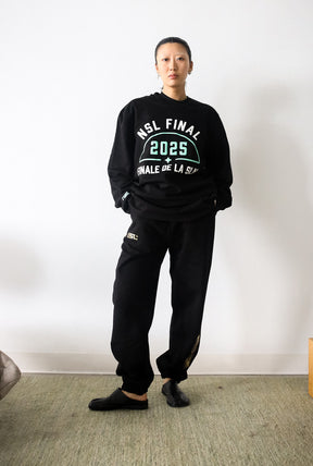 NSL Final 2025 Crewneck - Black