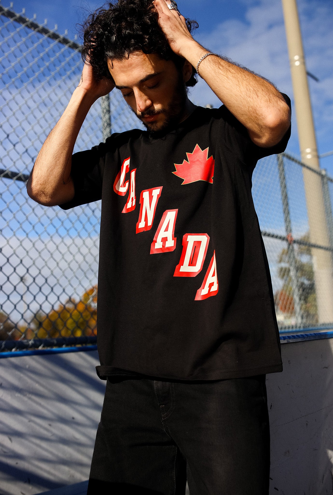 Hockey Canada Heavyweight T-Shirt - Black