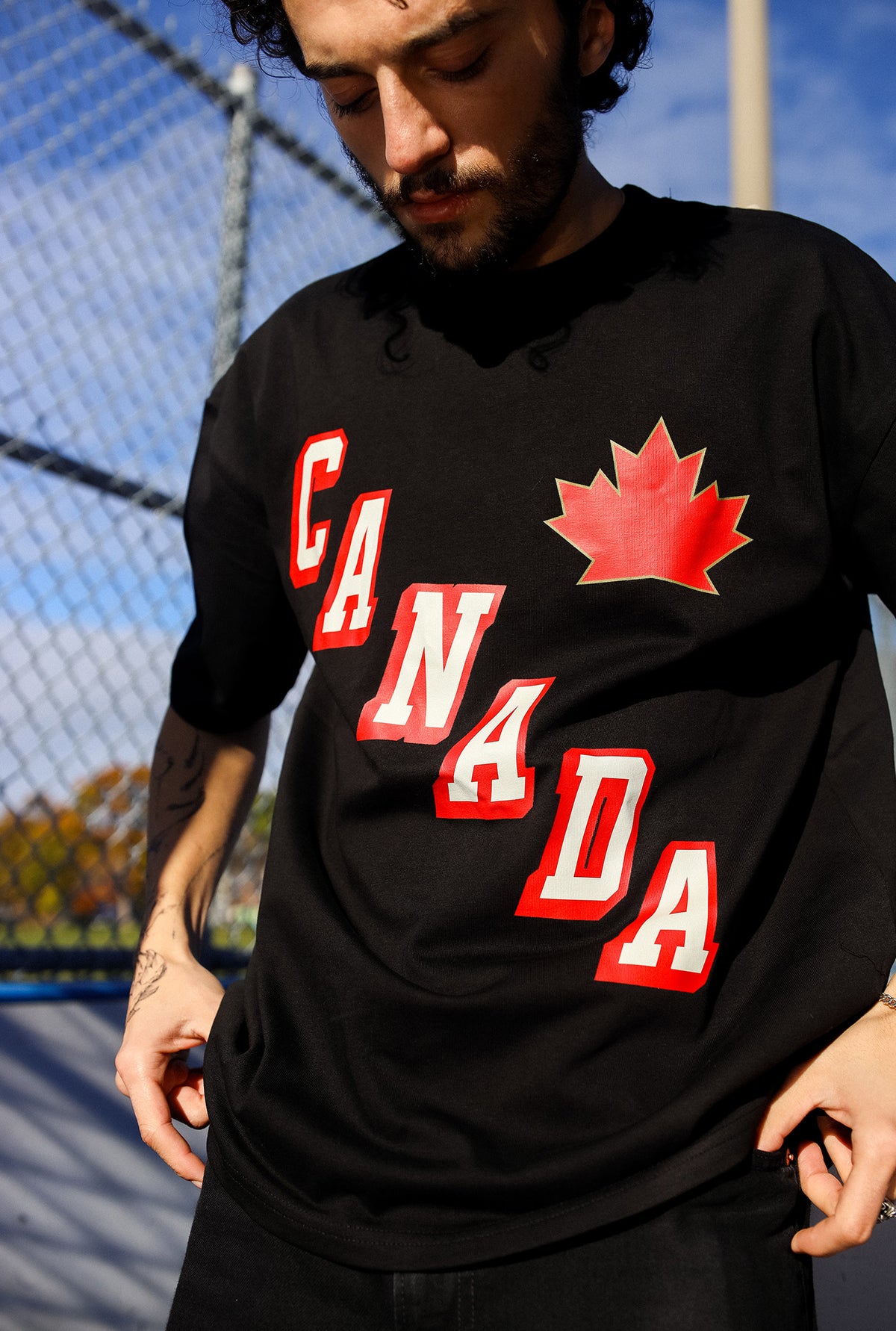 Hockey Canada Heavyweight T-Shirt - Black