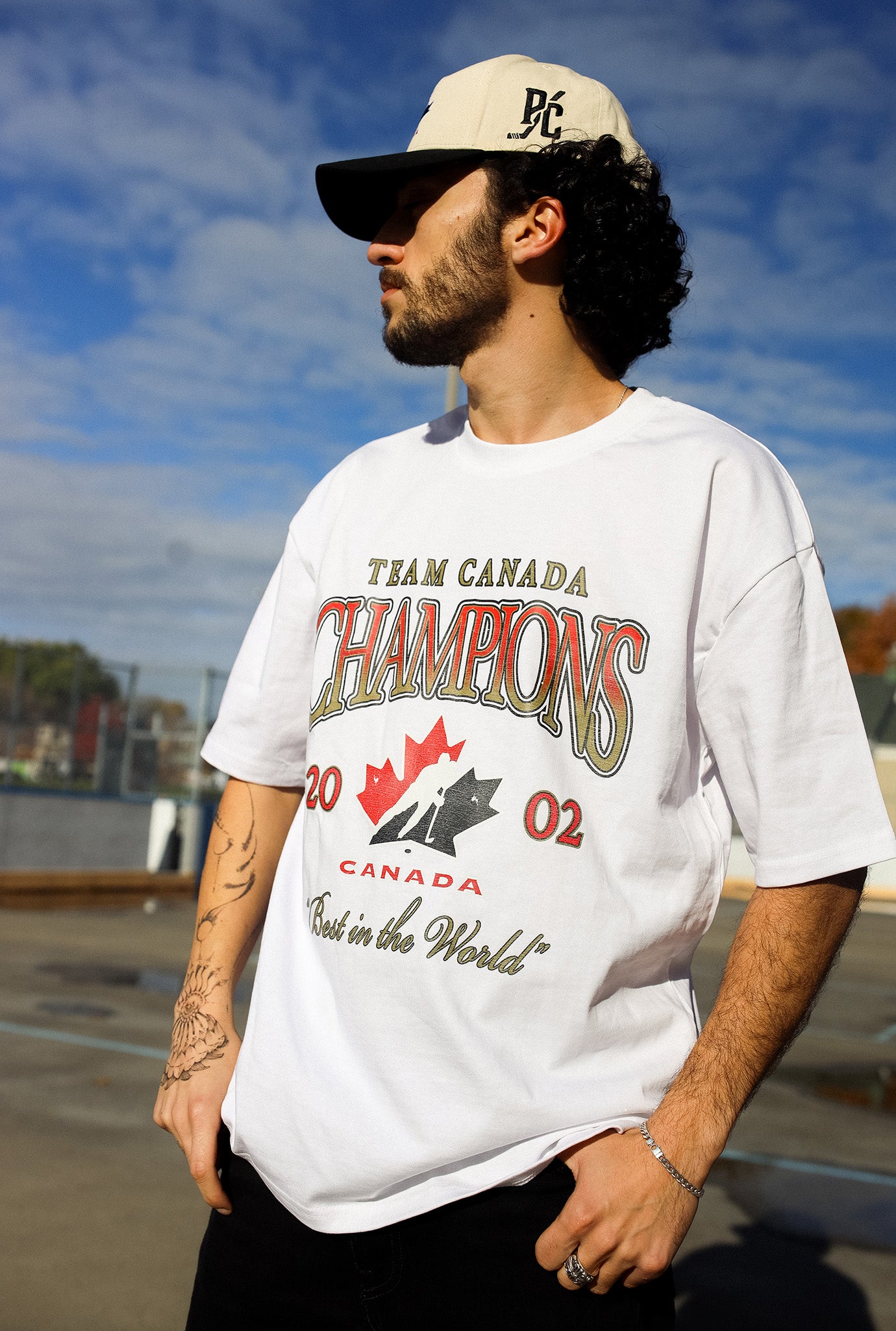 Hockey Canada Heavyweight T-Shirt - White
