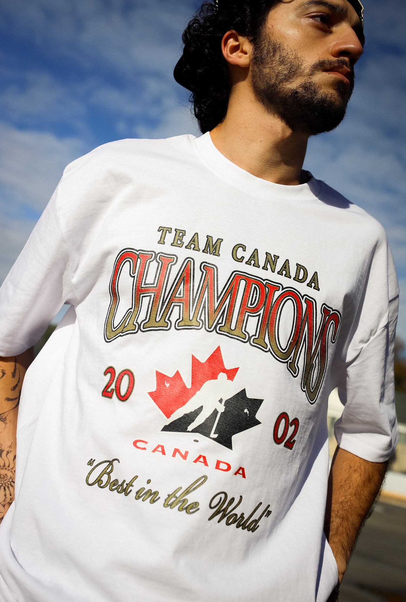 Hockey Canada Heavyweight T-Shirt - White