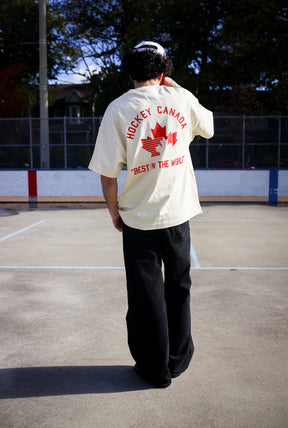 Hockey Canada Heavyweight T-Shirt - Ivory