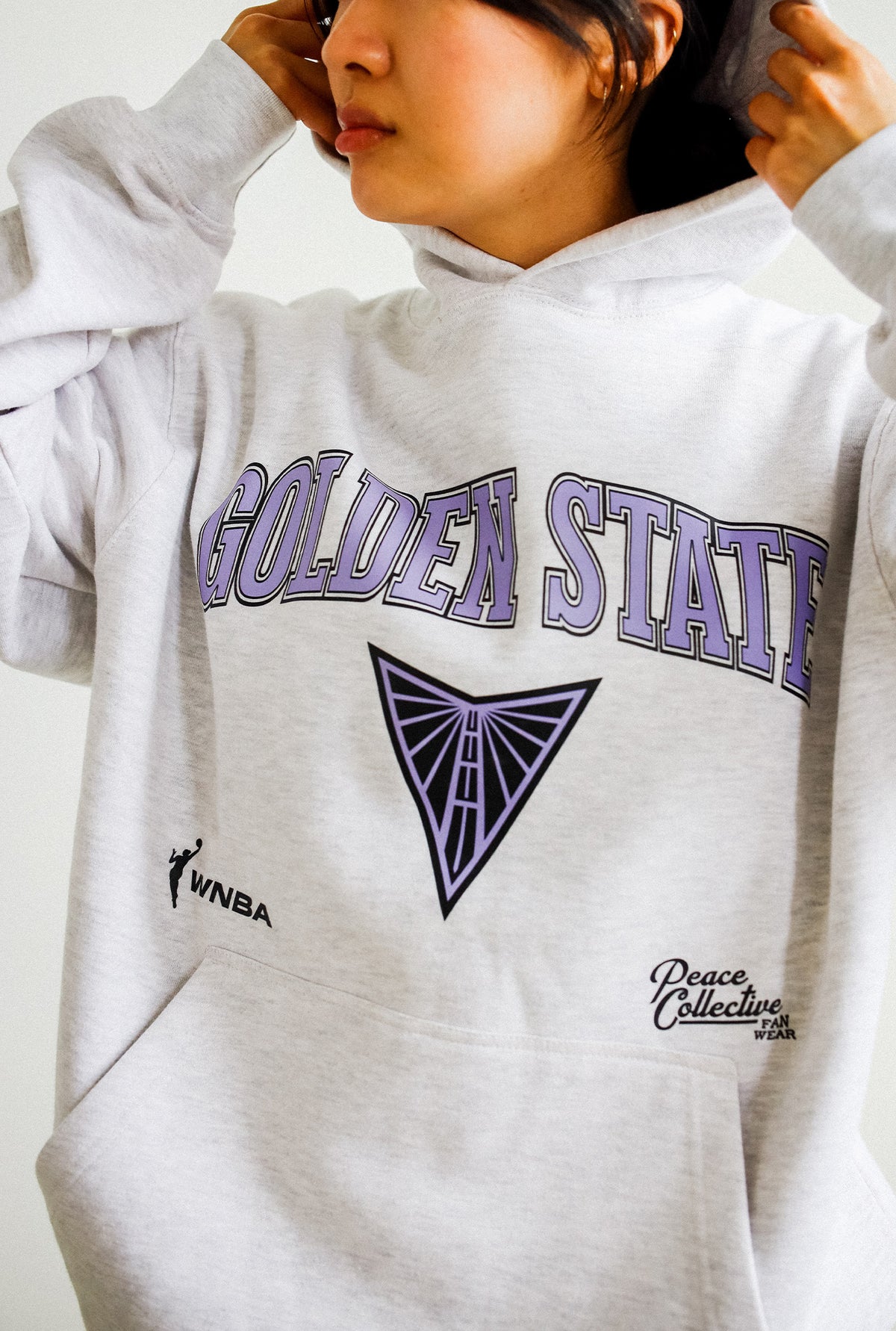 Golden State Valkyries Heavyweight Hoodie - Ash