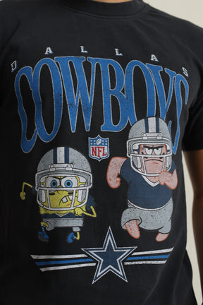 Spongebob & Patrick Rush Heavy Pigment Dye T-Shirt - Dallas Cowboys