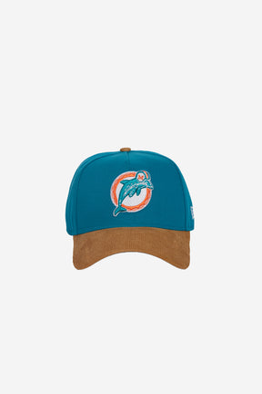 Miami Dolphins 9FORTY A-Frame Titlewave Wheat Corduroy