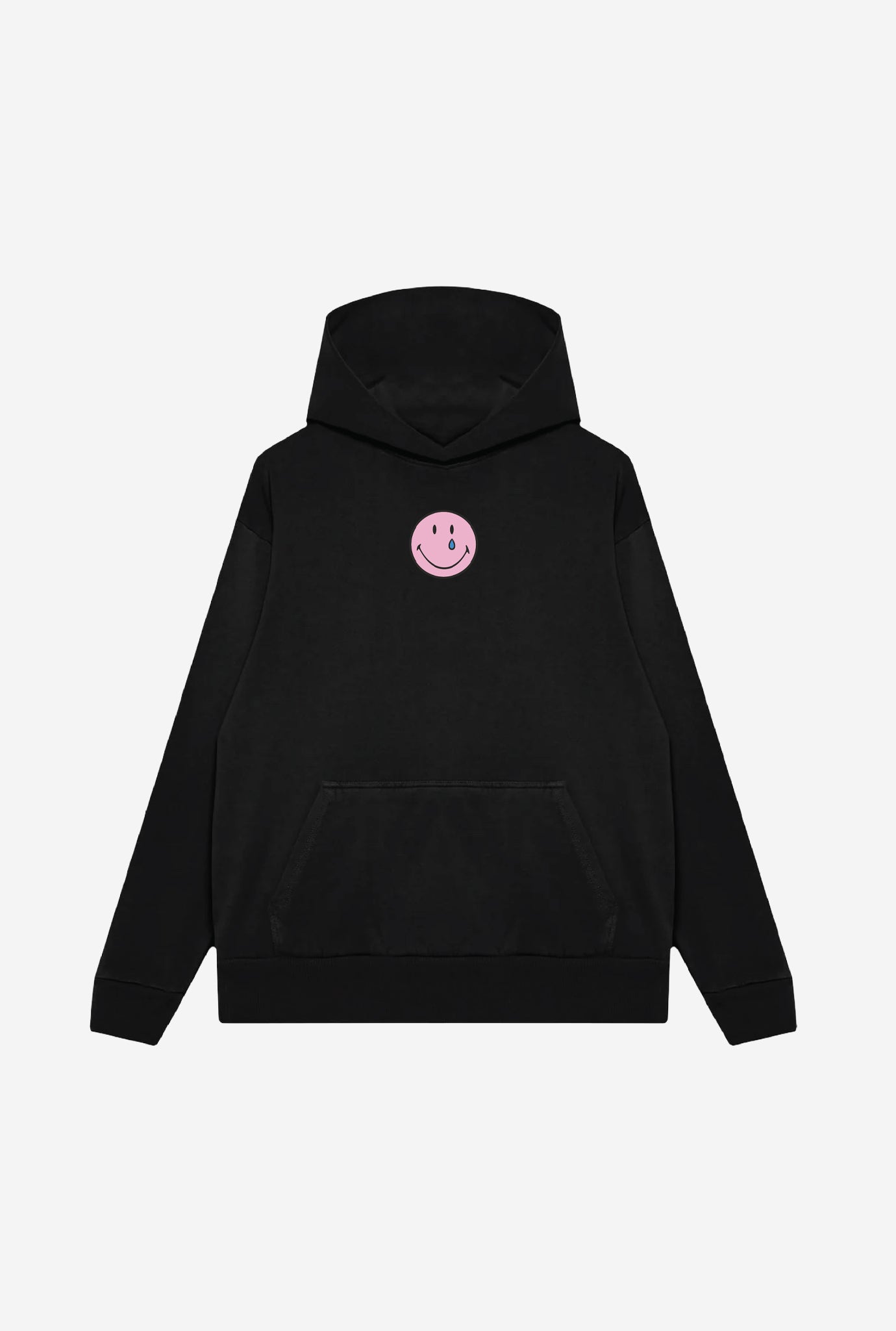 SMILEY: Being Human is Hard Heavyweight Hoodie - Black