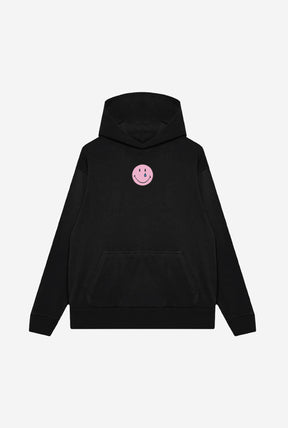 SMILEY: Being Human is Hard Heavyweight Hoodie - Black