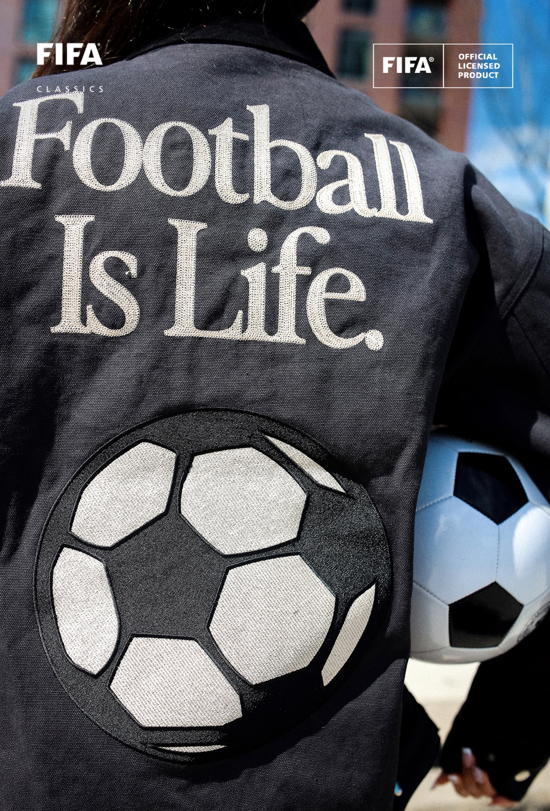 FIFA-Weltmeisterschafts-Arbeitsjacke – Schwarz