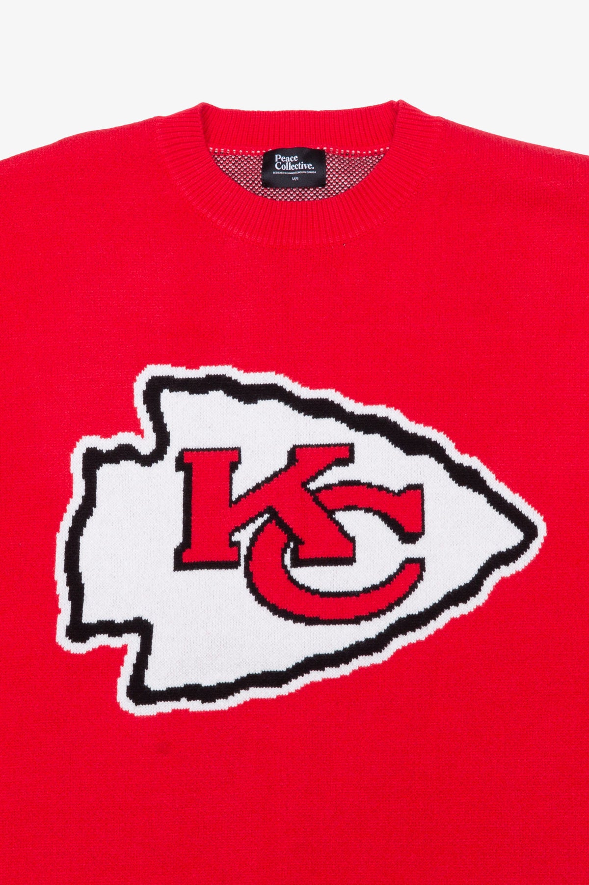 Kansas City Chiefs Retro Knit Sweater - Red
