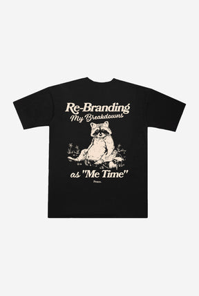 Re-Branding My Breakdown Heavyweight T-Shirt - Black