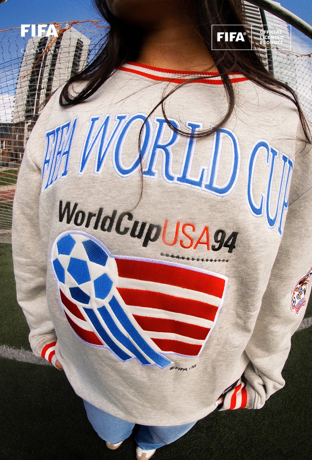 FIFA World Cup 1994™ USA Heavyweight Crewneck - Ash