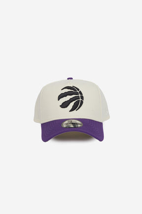 Toronto Raptors 9FORTY A-Frame Cap - Chrome/True Purple