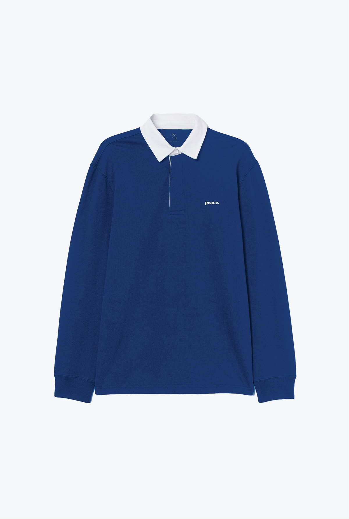 Peace Oversized Rugby - Royal