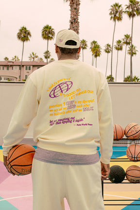 P/C x Metta World Peace Dad Cap - Ivory