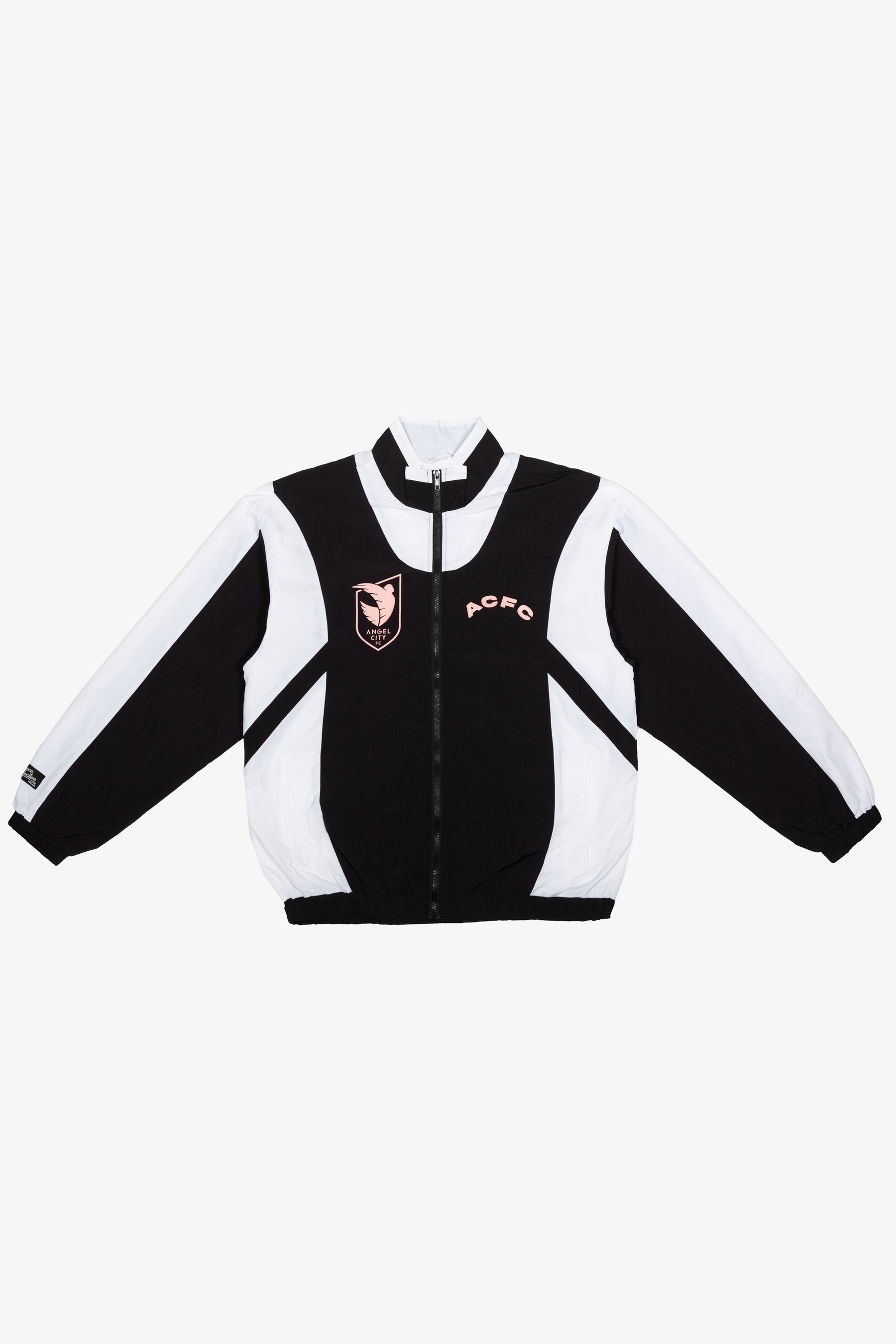 Angel City FC Colour Block Track Jacket - Off Black / White