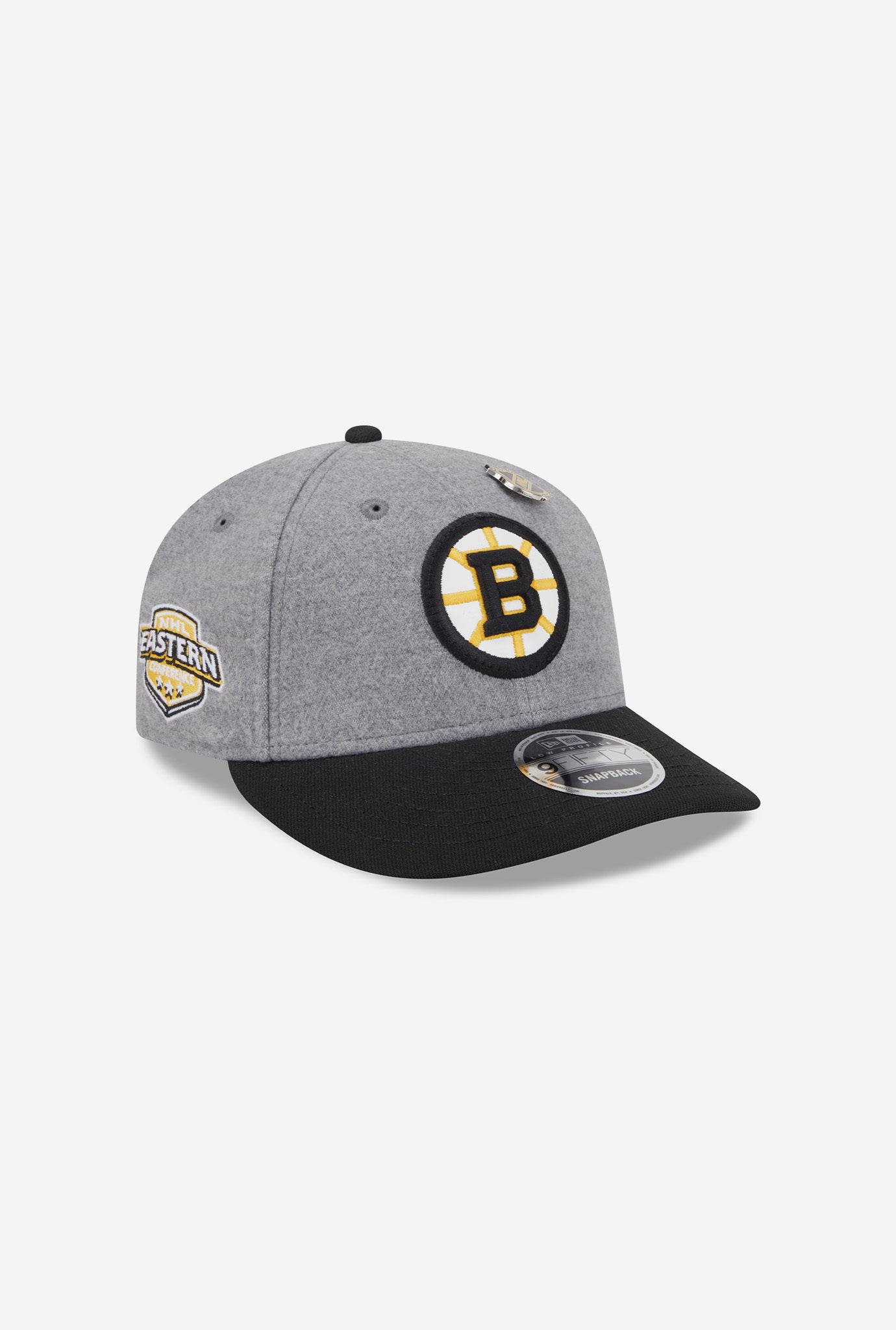 Boston Bruins Wool 9FIFTY Snapback - Grey