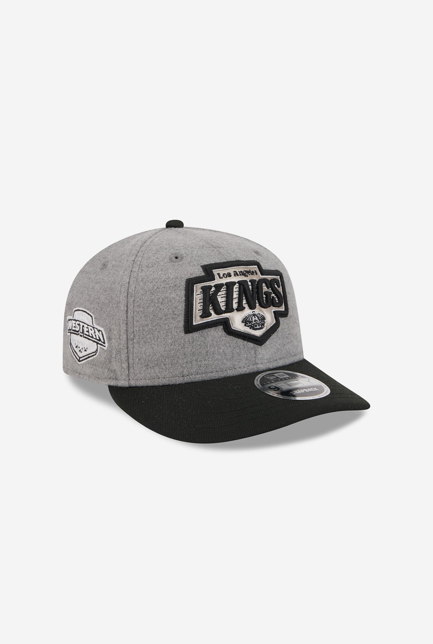 Los Angeles Kings Wool 9FIFTY Snapback - Grey