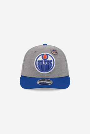 Edmonton Oilers Wool 9FIFTY Snapback - Grey