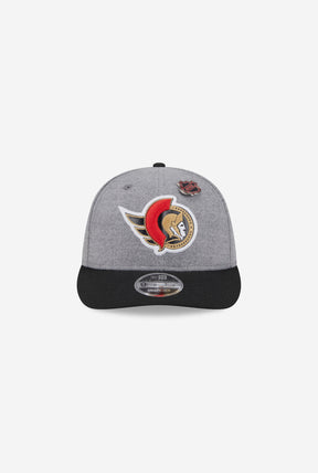 Ottawa Senators Wool 9FIFTY Snapback - Grey