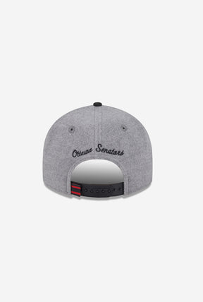 Ottawa Senators Wool 9FIFTY Snapback - Grey