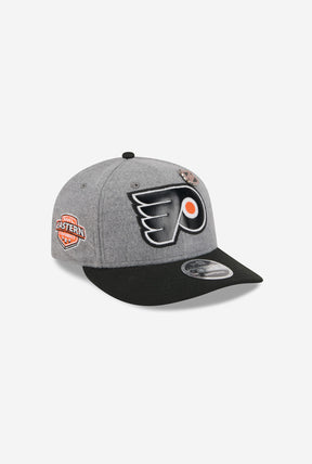 Philadelphia Flyers Wool 9FIFTY Snapback - Grey
