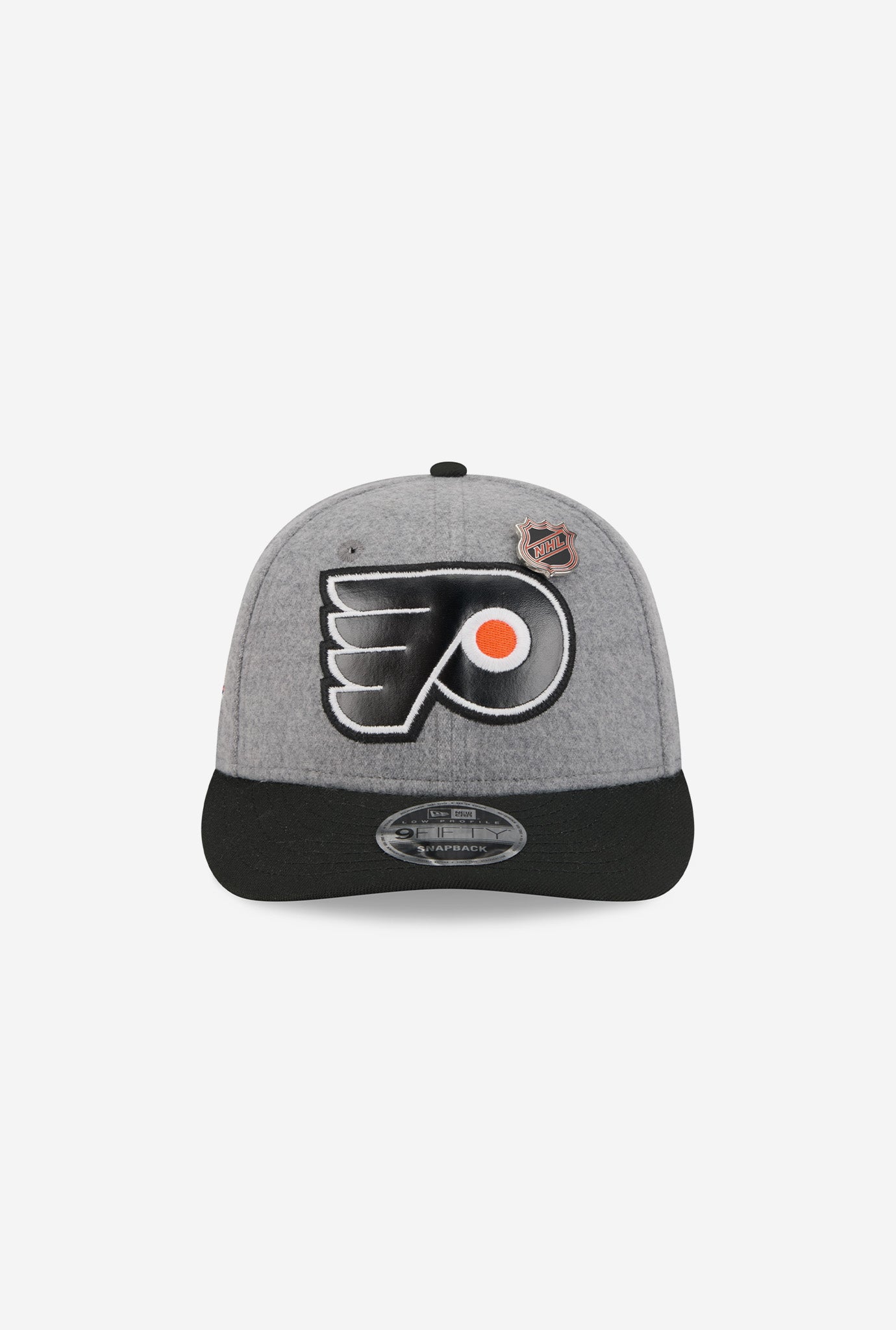 Philadelphia Flyers Wool 9FIFTY Snapback - Grey