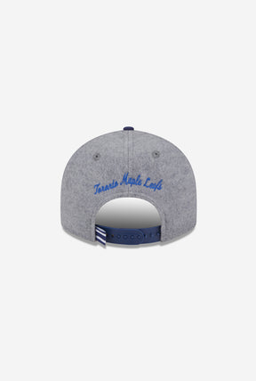 Toronto Maple Leafs Wool 9FIFTY Snapback - Grey