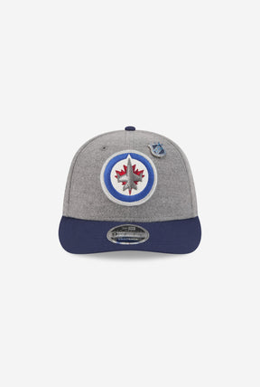 Winnipeg Jets Wool 9FIFTY Snapback - Grey
