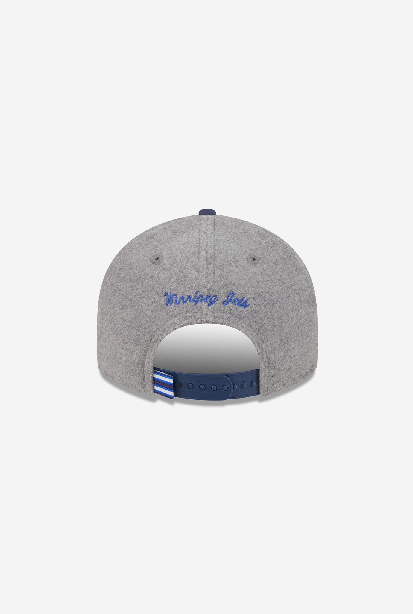 Winnipeg Jets Wool 9FIFTY Snapback - Grey