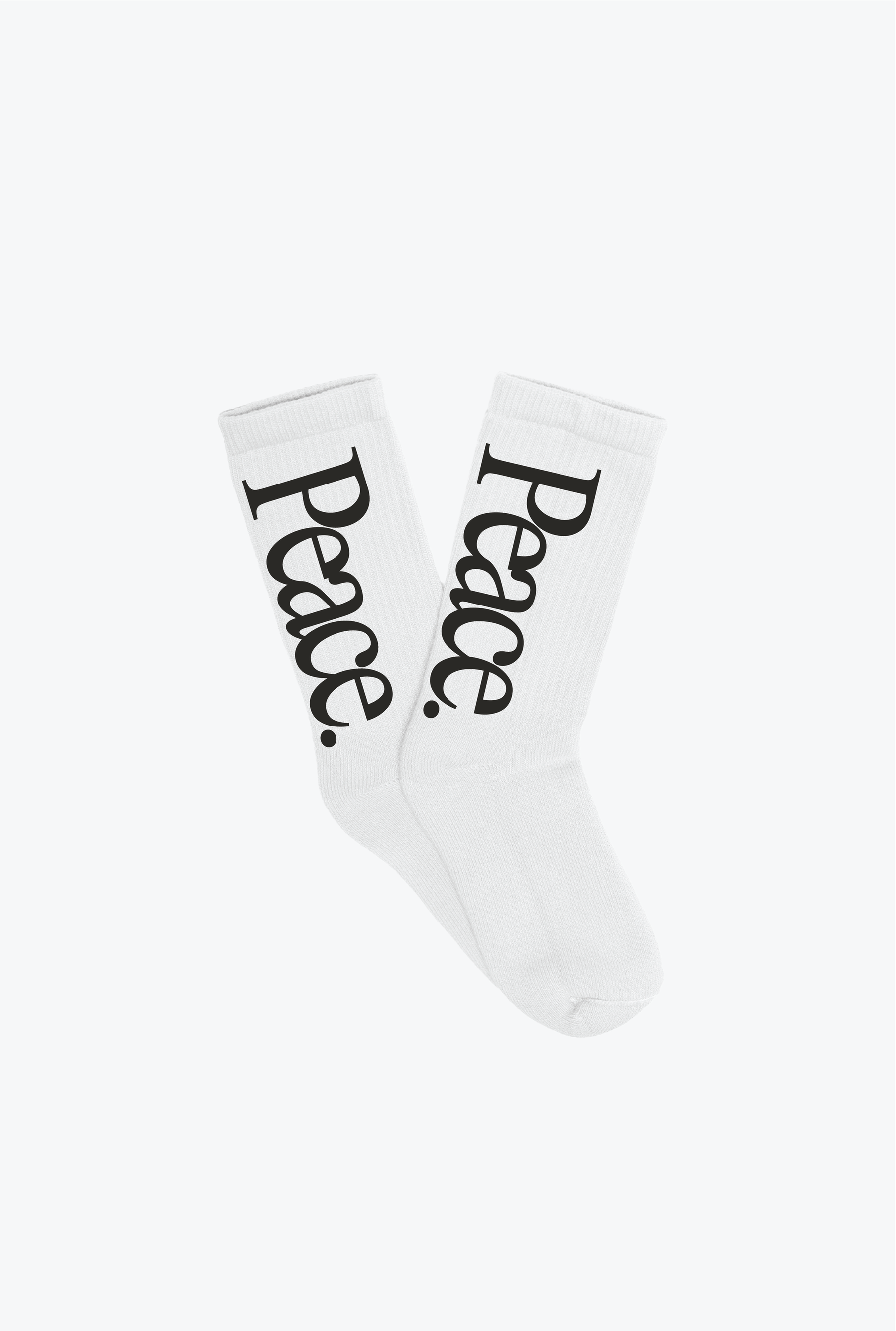 Trash Teddy Sommerurlaub: Modische Teddy-Socken – Weiß