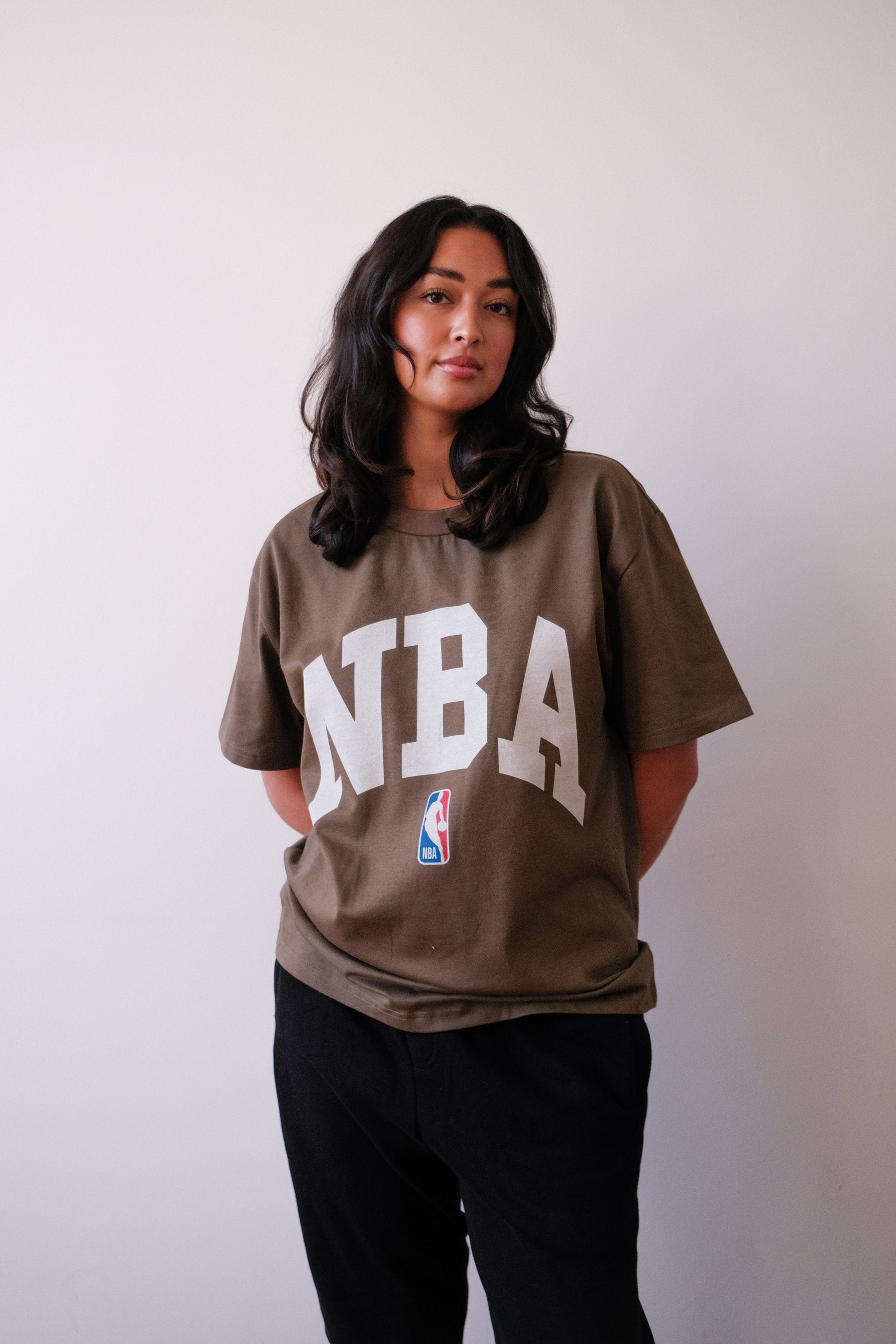 NBA Basketball is Life Heavyweight T-Shirt - Walnut