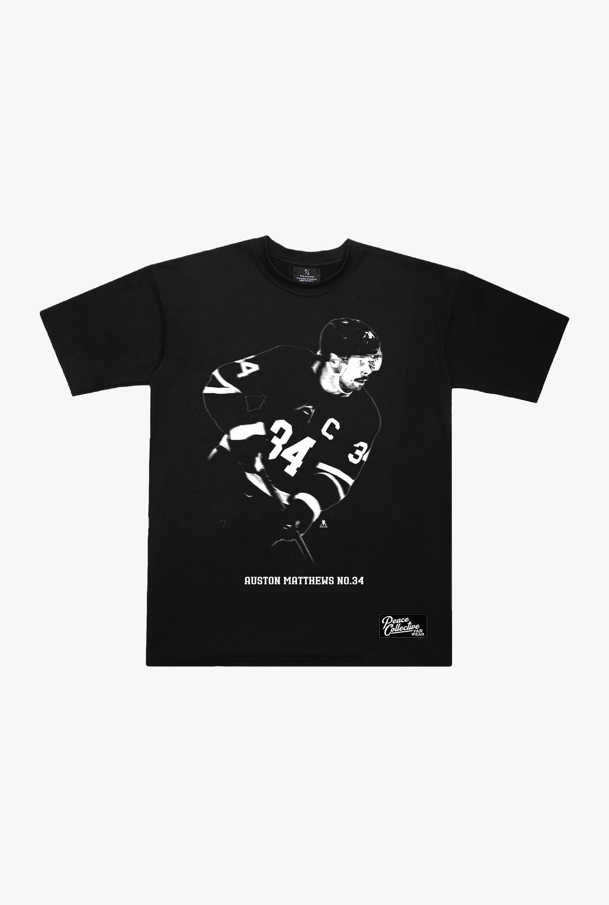 Auston Matthews Memorial Heavyweight T-Shirt - Black