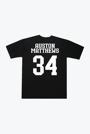 Auston Matthews Memorial Heavyweight T-Shirt - Black