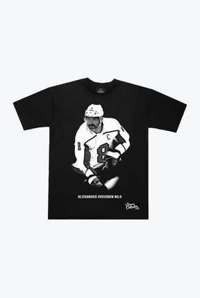 Alexander Ovechkin Memorial Heavyweight T-Shirt - Black