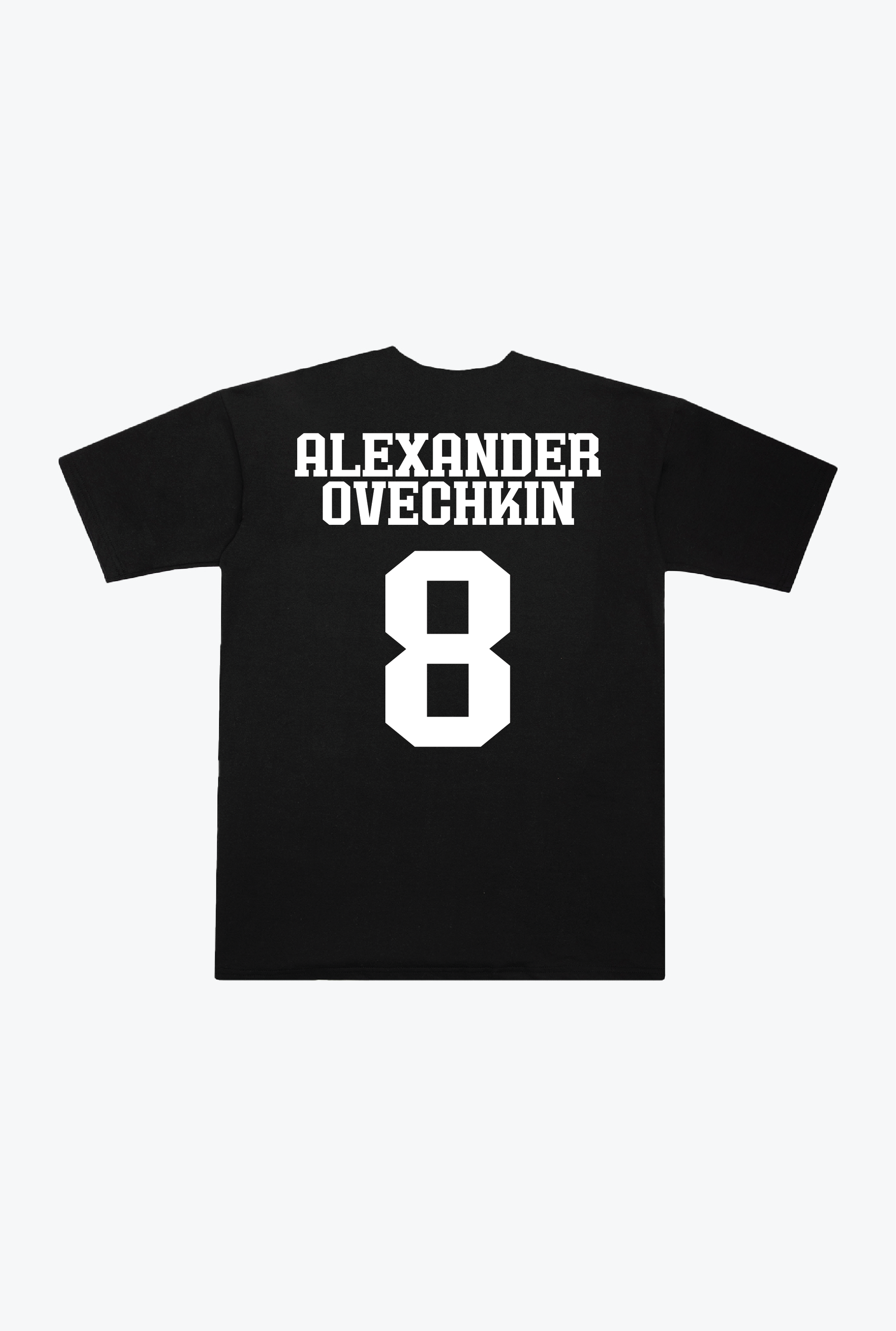 Alexander Ovechkin Memorial Heavyweight T-Shirt - Black