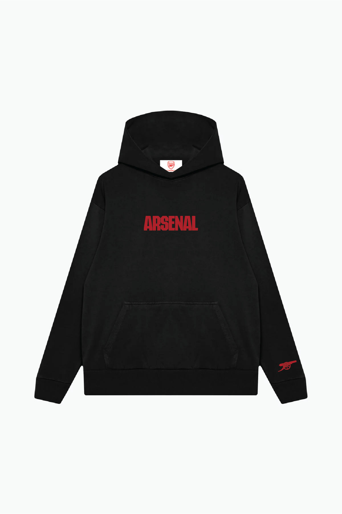 Arsenal FC Heavyweight Hoodie - Schwarz