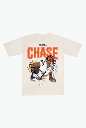 Ja’Marr Chase Heavyweight T-Shirt - Ivory