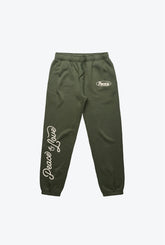 Peace & Love in Toronto Heavyweight Joggers - Olive