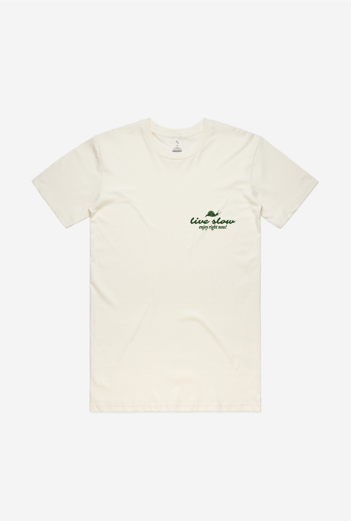 Live Slow T-Shirt - Ivory
