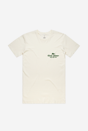 Live Slow T-Shirt - Ivory