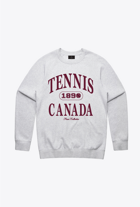 Tennis Canada 1890 Crewneck - Ash