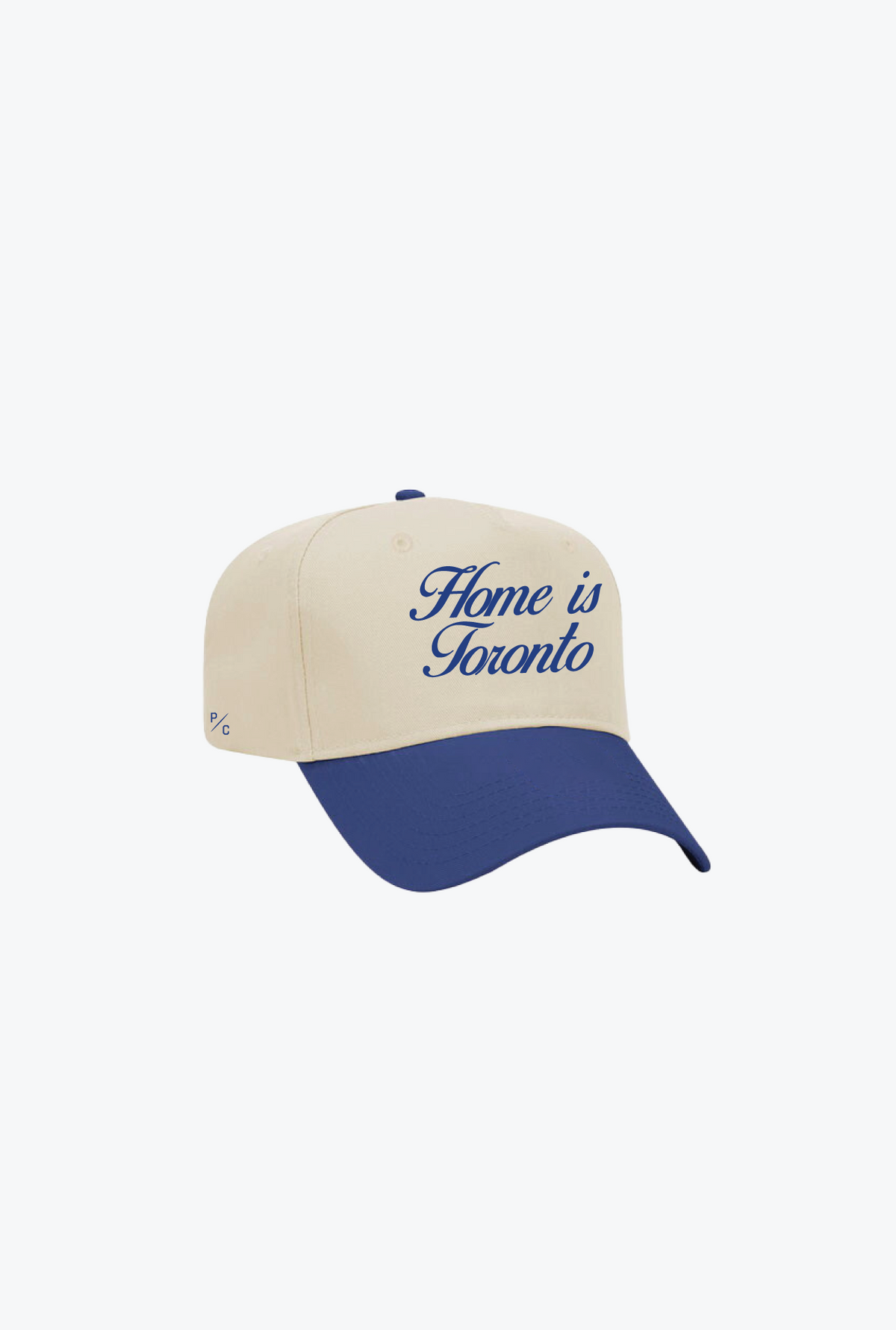 Home is Toronto A-Frame Cap - Royal/Ivory