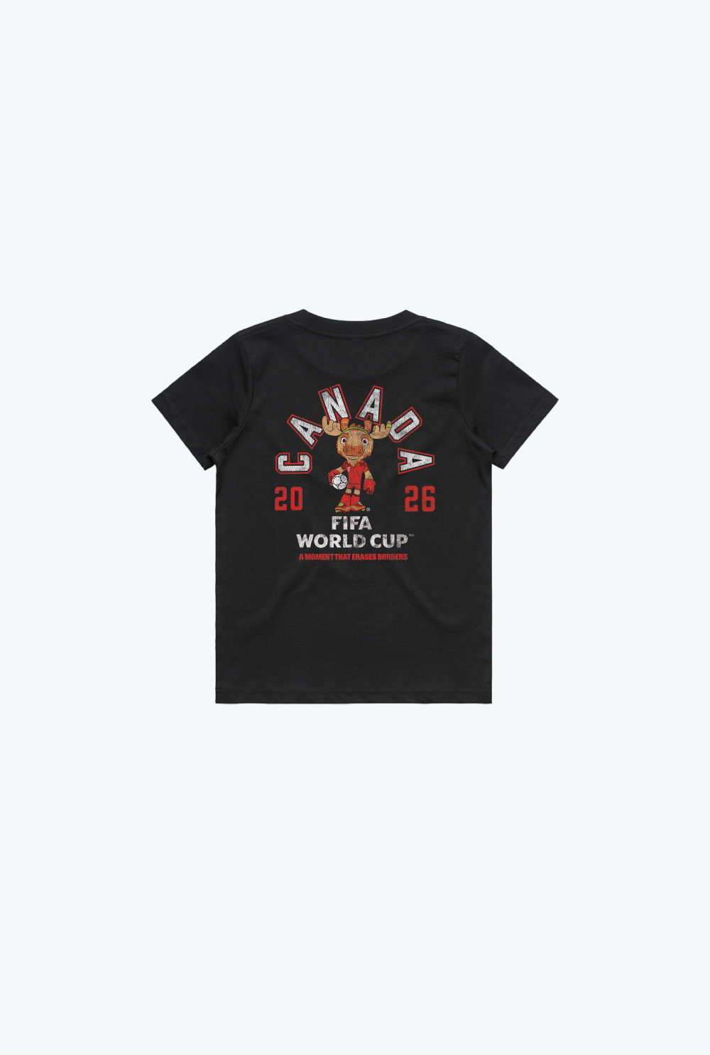 FIFA World Cup 2026™ Canada Mascot Youth T-Shirt - Black