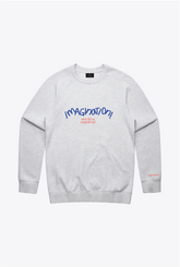 Where Did Our Imagination Go? Crewneck - Ash